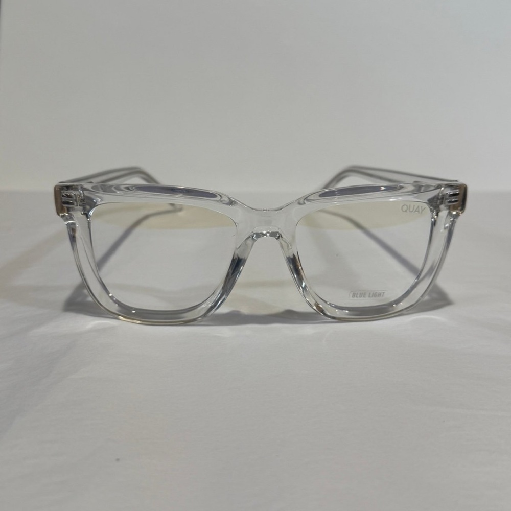 Nwt Quay Australia Transparent Glasses Beveled - Picture 4 of 9